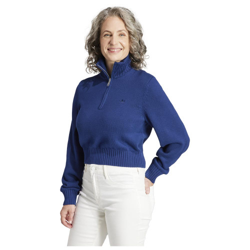 KNIT HALF ZIP